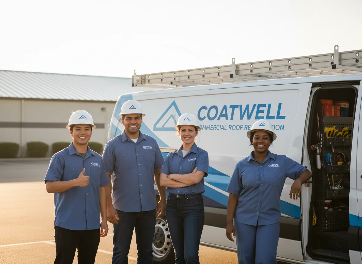 Commercial roof coating company in Raymond, MN